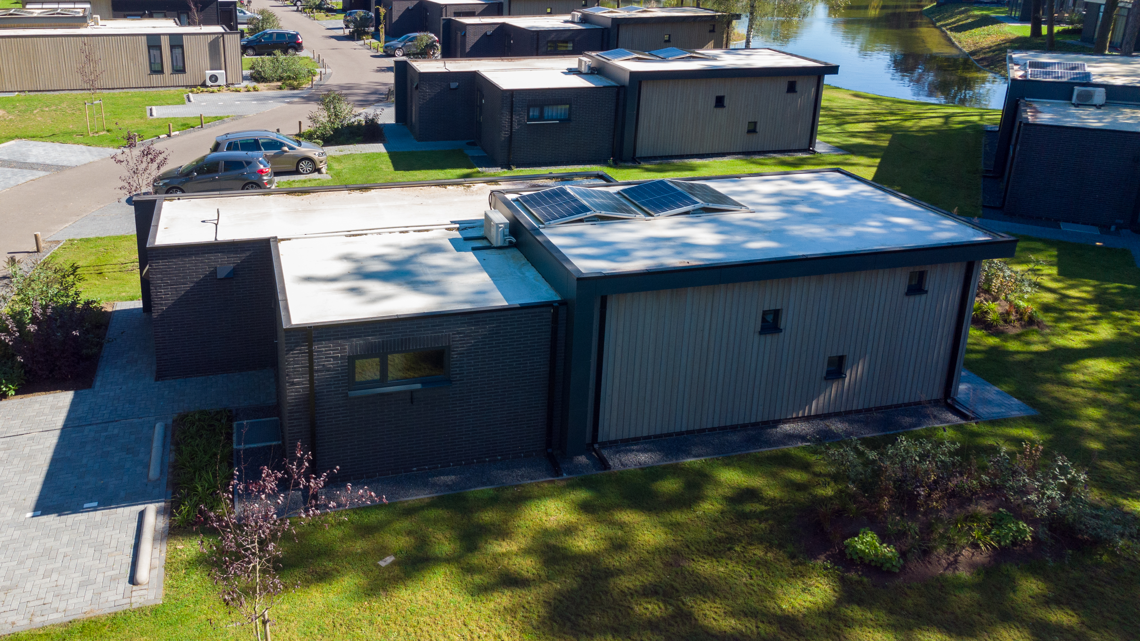 Aurelia met sauna en sunshower