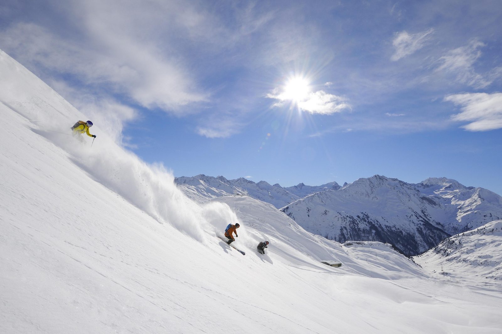 Skiing area Arlberg