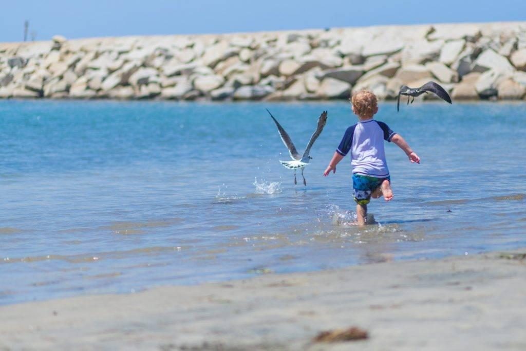 Dagje strand met kinderen