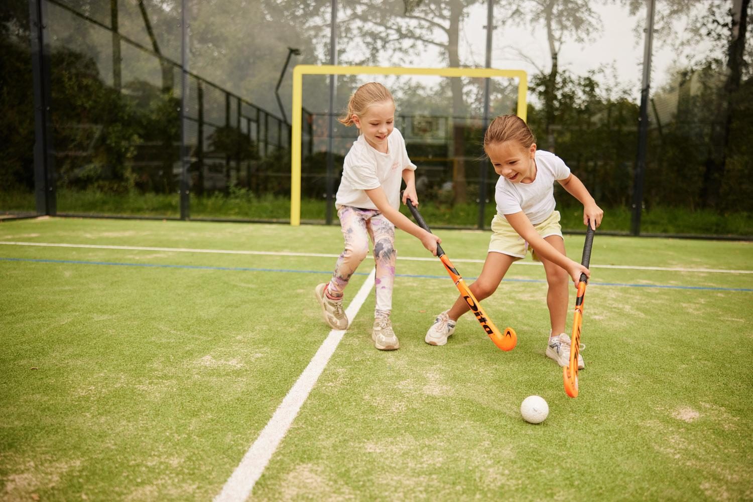 Hockey and football pitch | Keep moving even on holiday. 