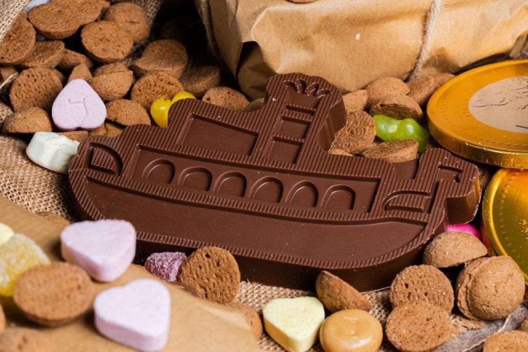 Sinterklaas op een vakantiepark