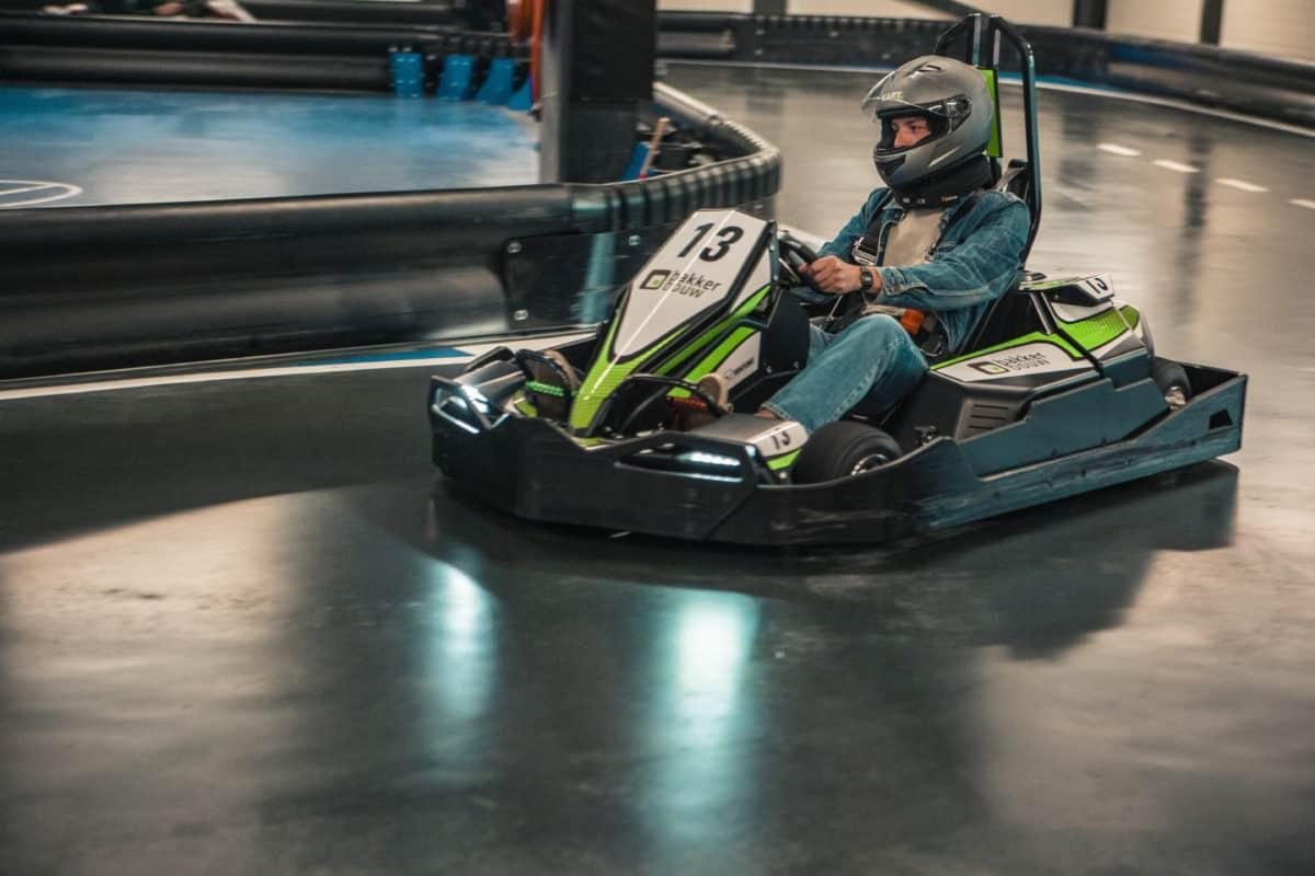 E-karting bij SkagaVenture in Schagen