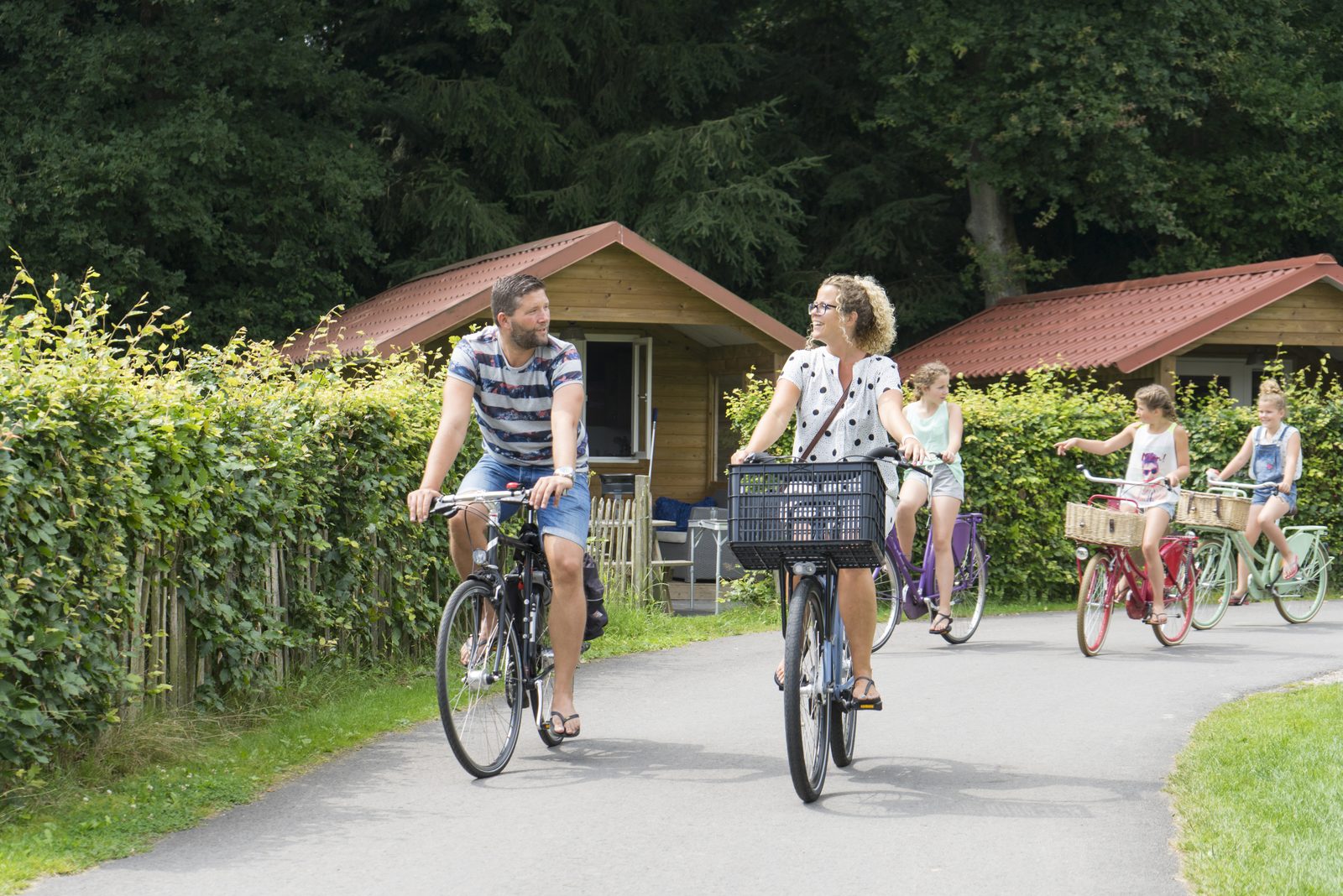 Fahrrad fahren und wandern