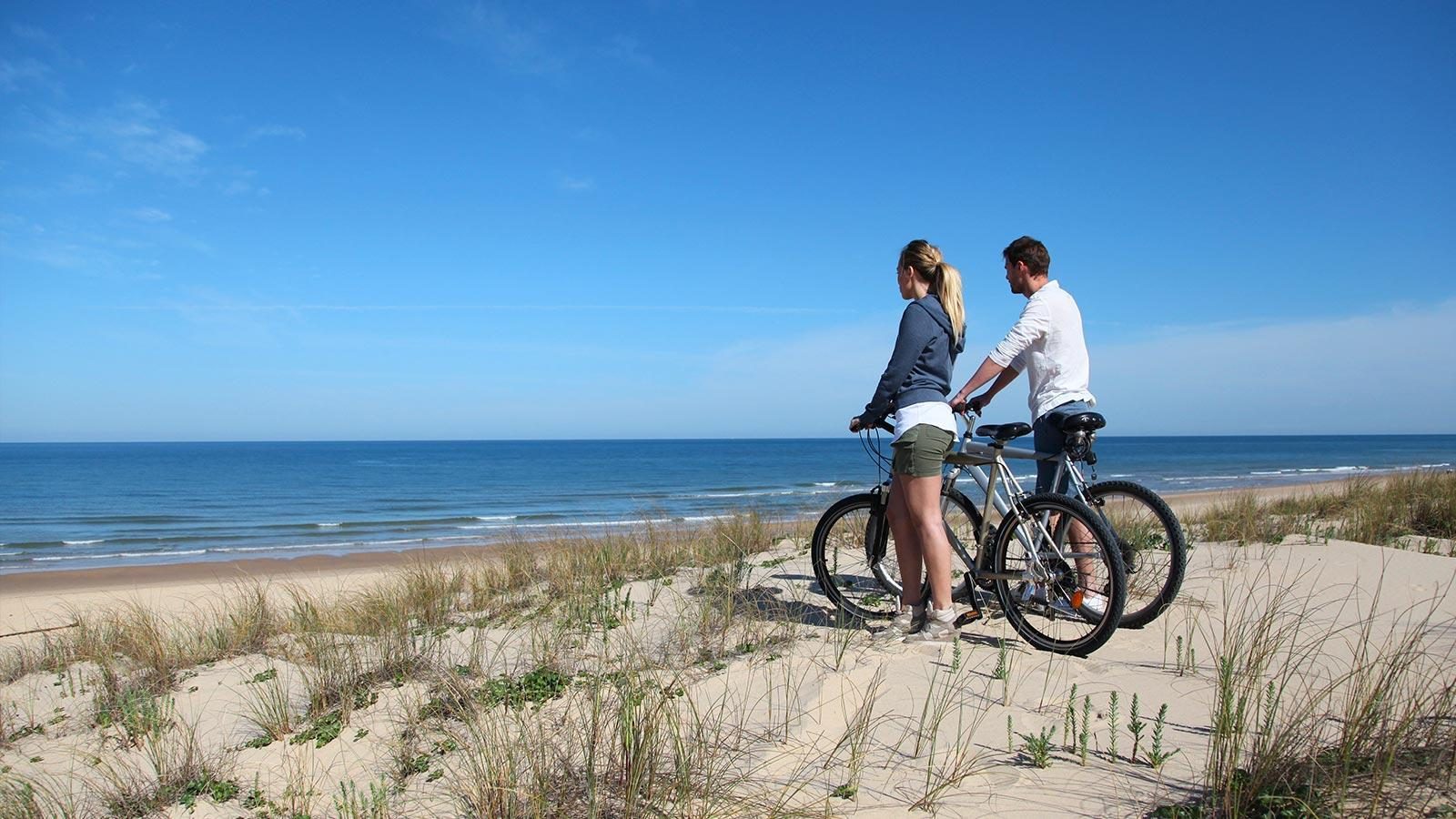 Cycling and hiking