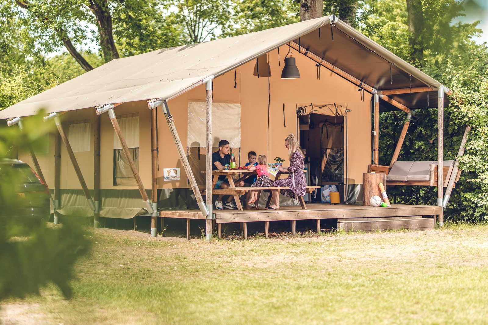 Glamping op de Veluwe