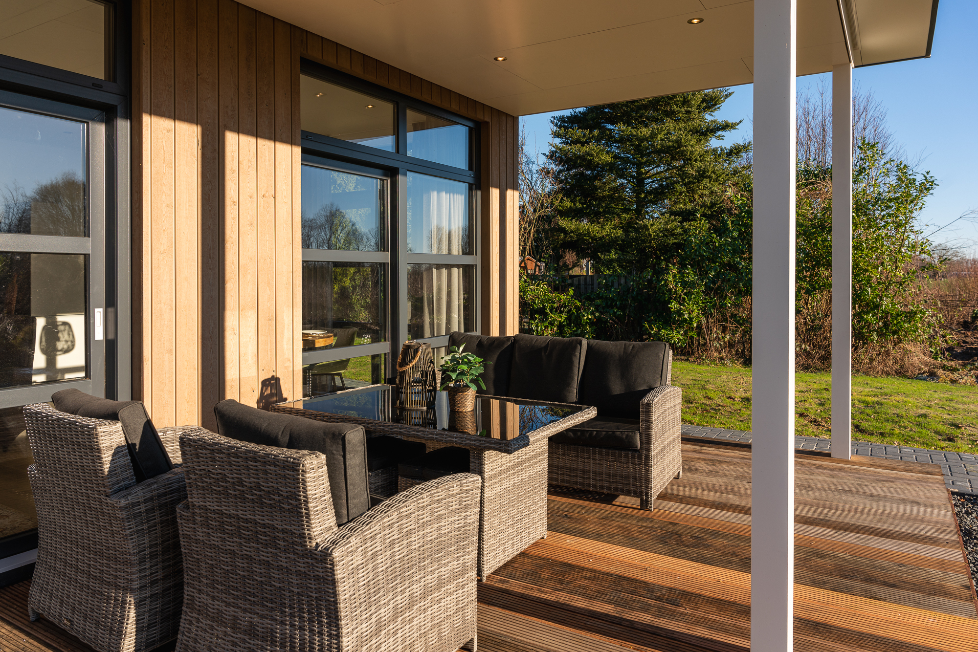 Vogel lodge met hottub