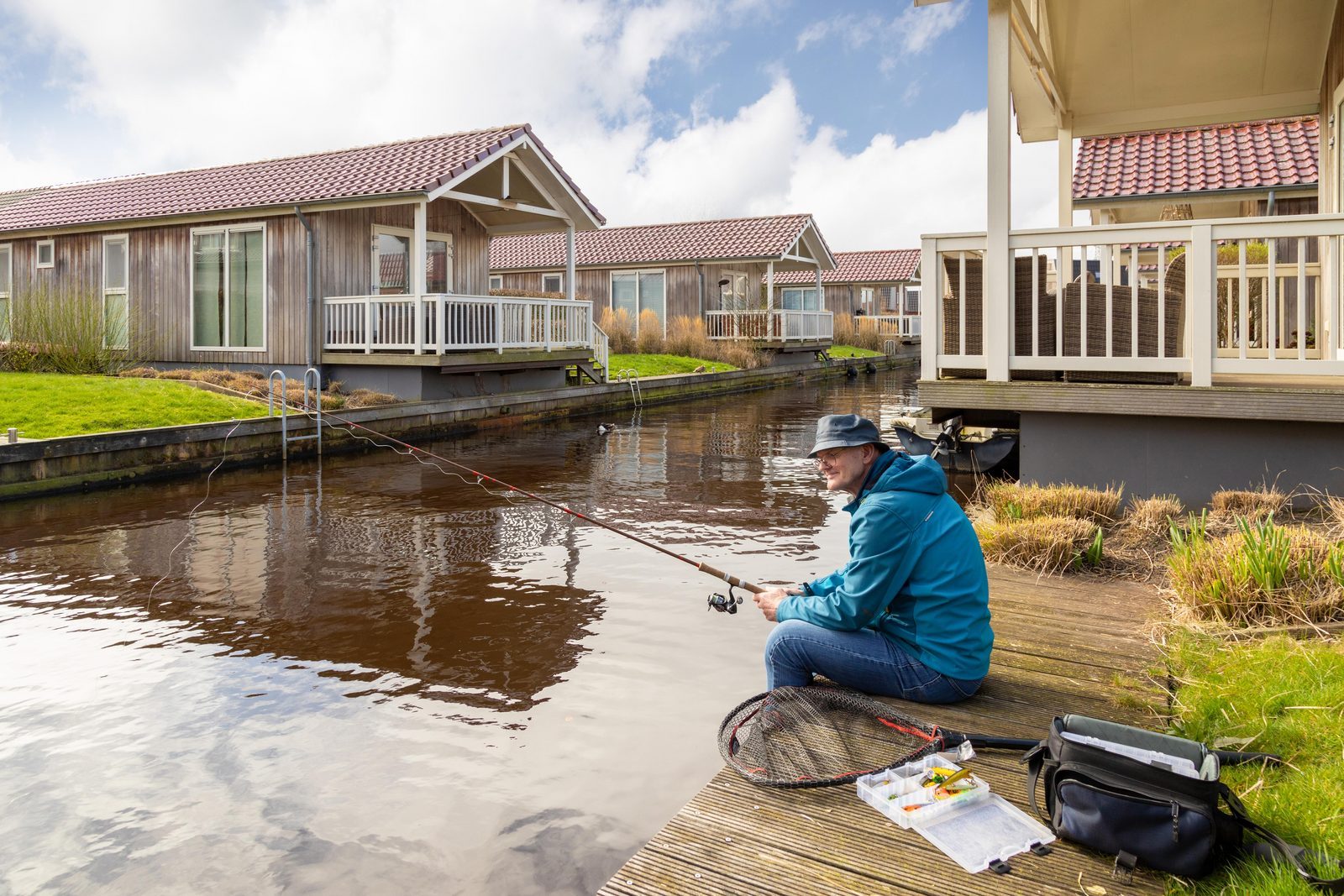 Fishing vacation Friesland