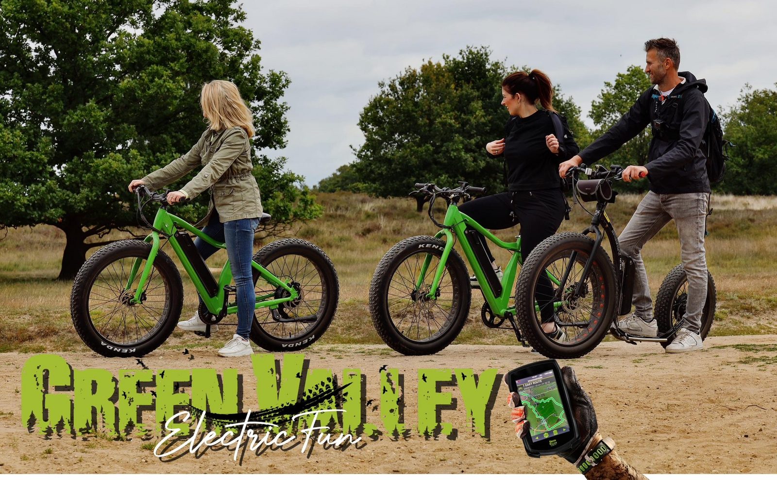 🛴 Kickbike Fatbikes from Green Valley