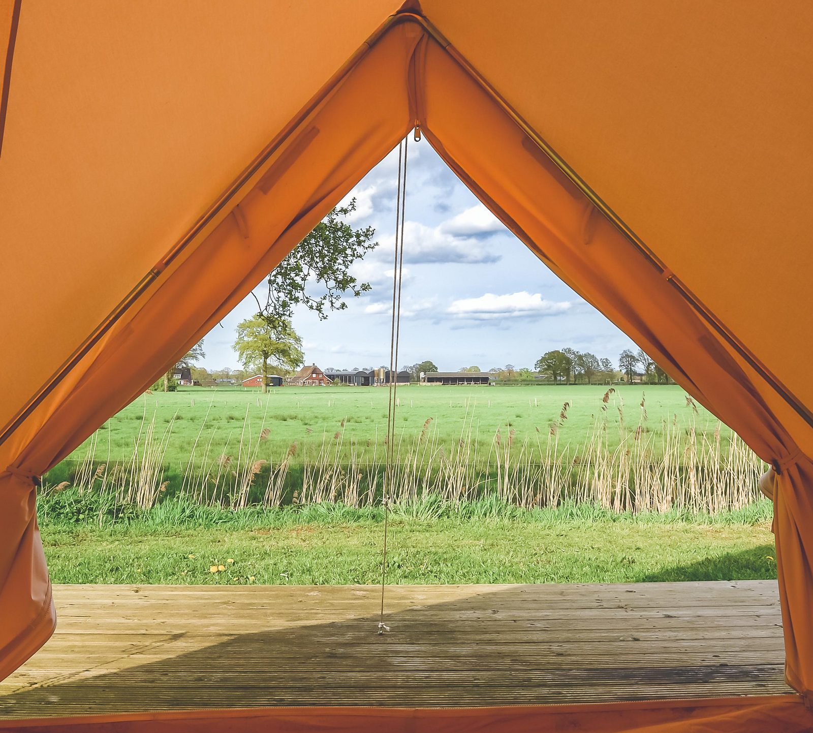 Check out our pop-up glamping