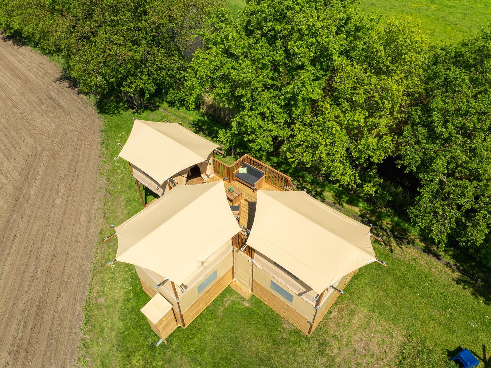 Bekijk onze pop-up glamping