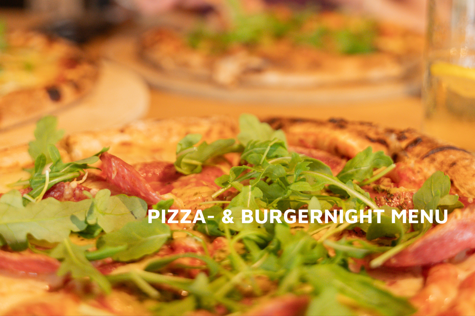 Pizza- & Burgernight