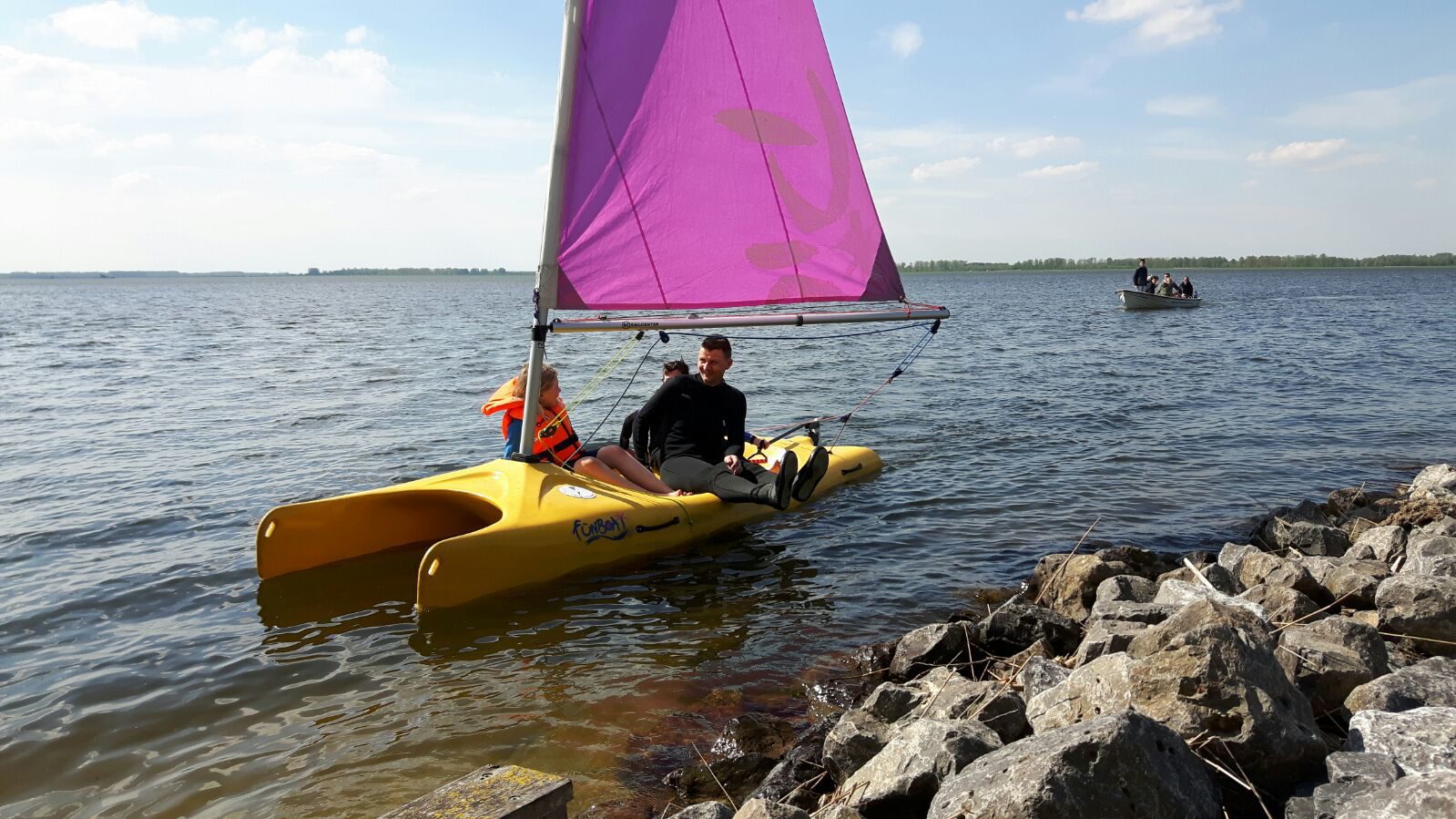 Holiday with own boat