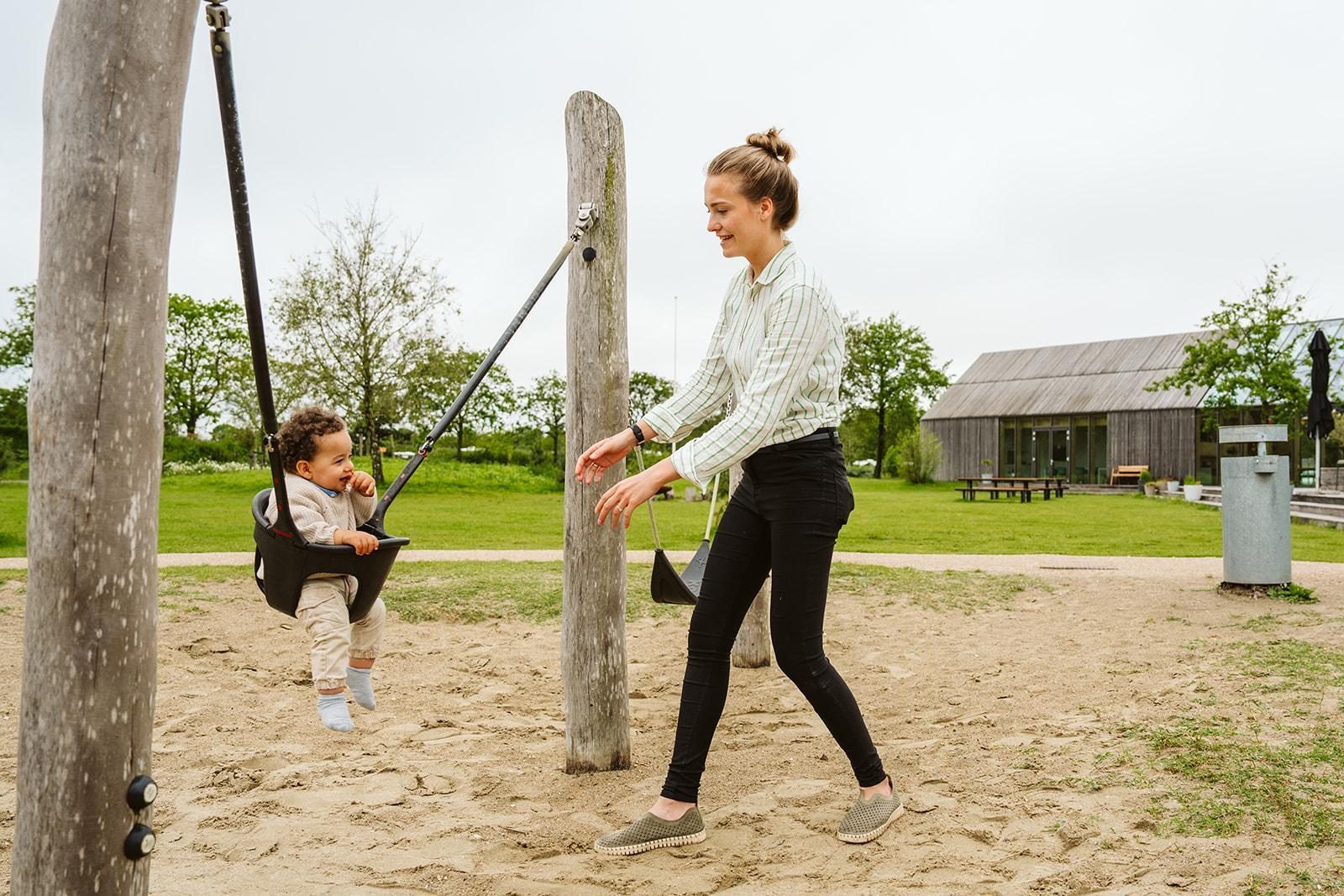 Indoor and outdoor playgrounds