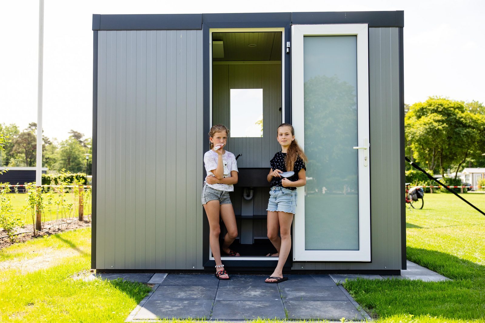 Camping privé sanitair Overijssel