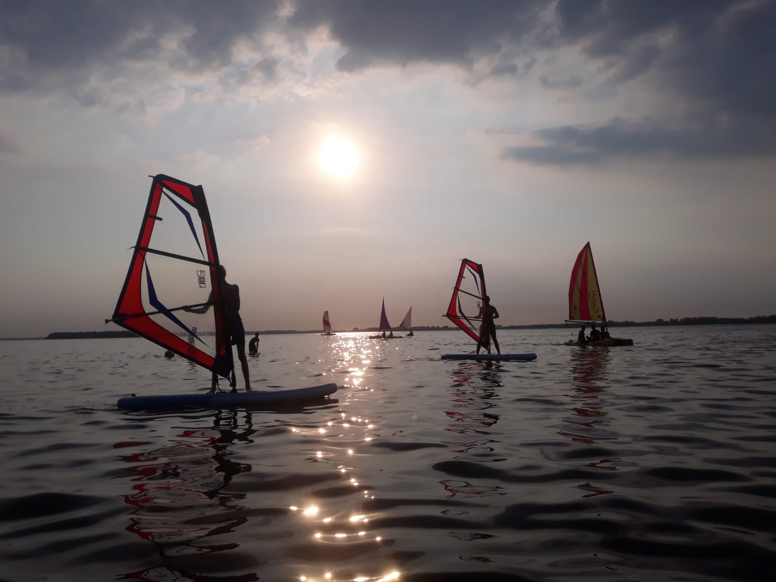 Water sports Veluwe lake