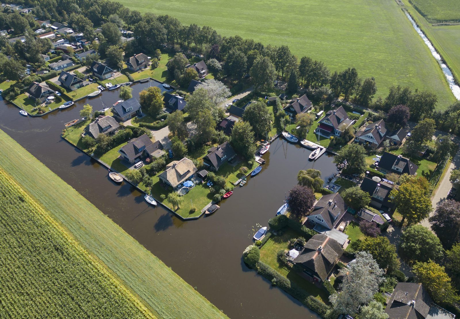 Luchtfoto Idskenhuizen