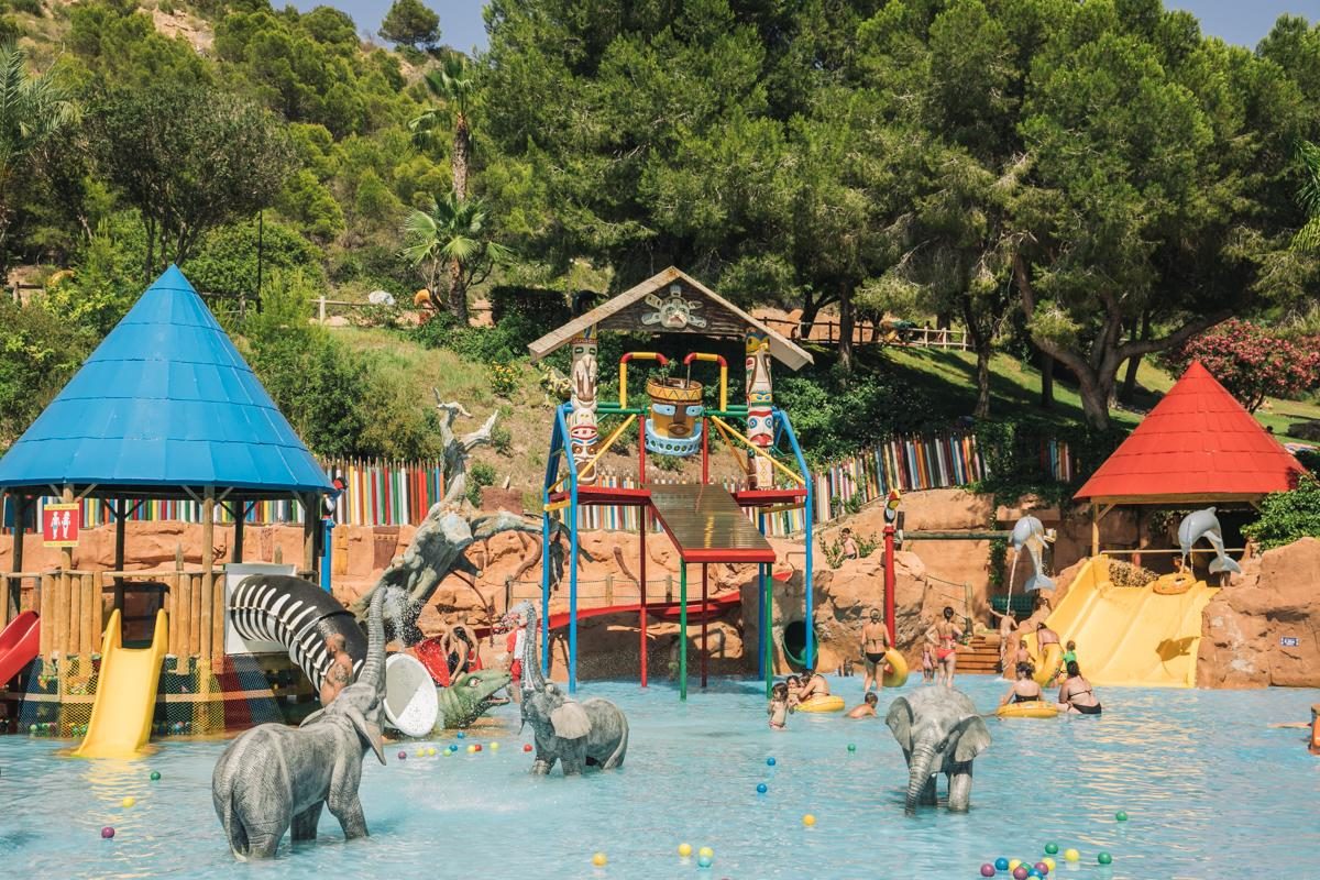 Children's pool at Aqualandia Benidorm