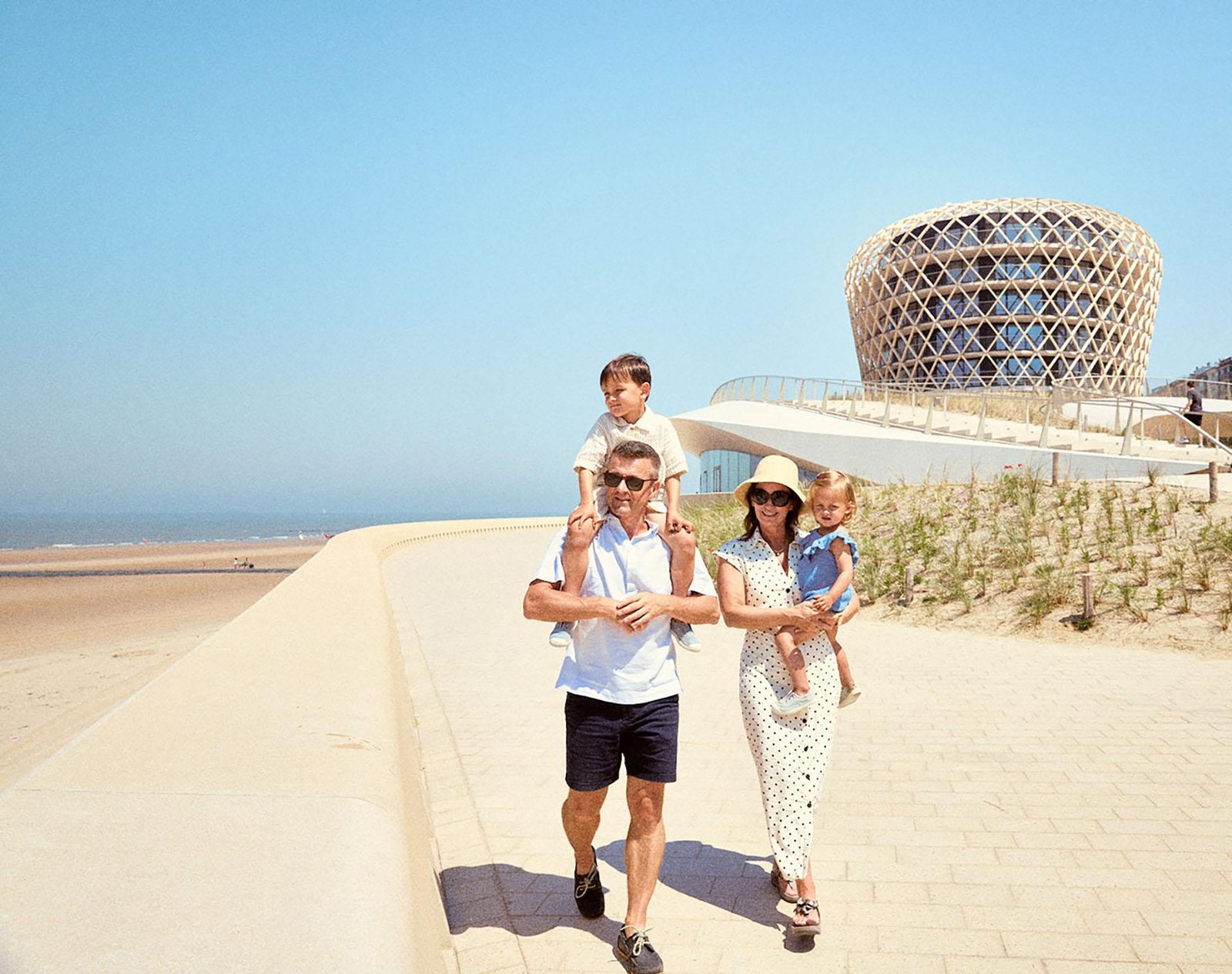 familie in westende