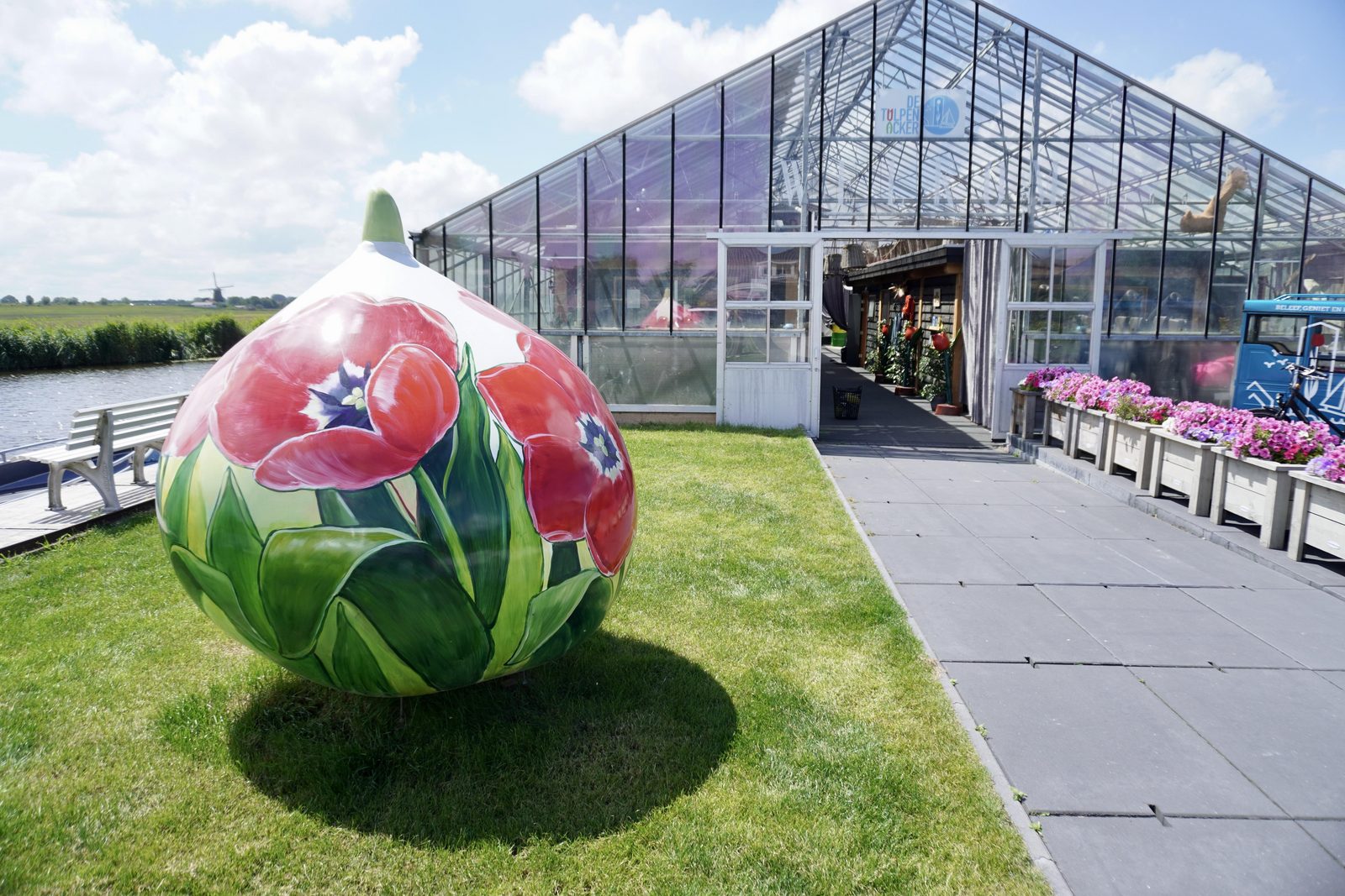 Genieten op de Tulpenacker