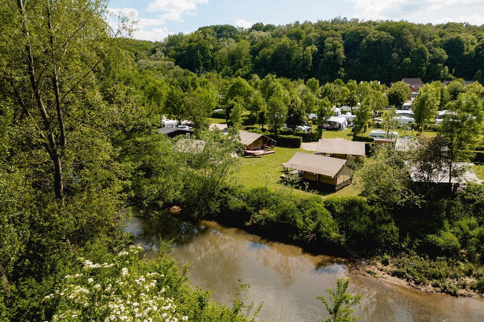 Camping Zuid-Limburg aan het water