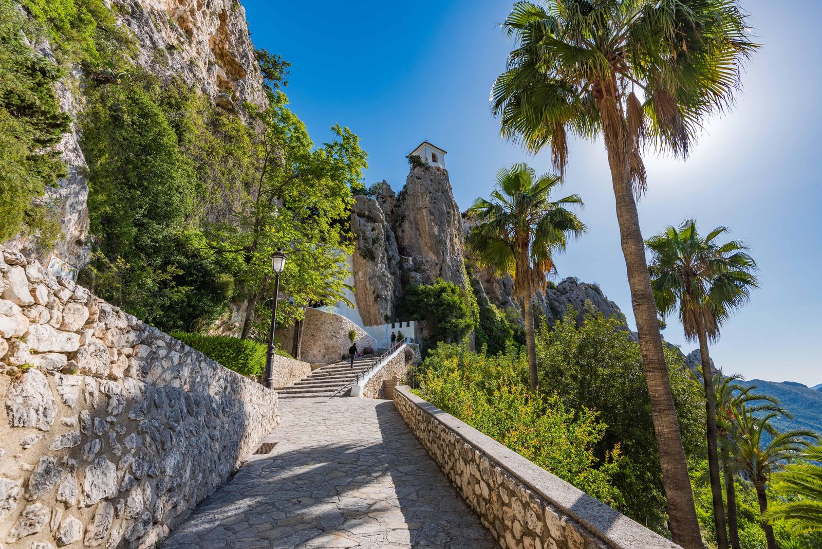 Uitzicht op Guadalest 