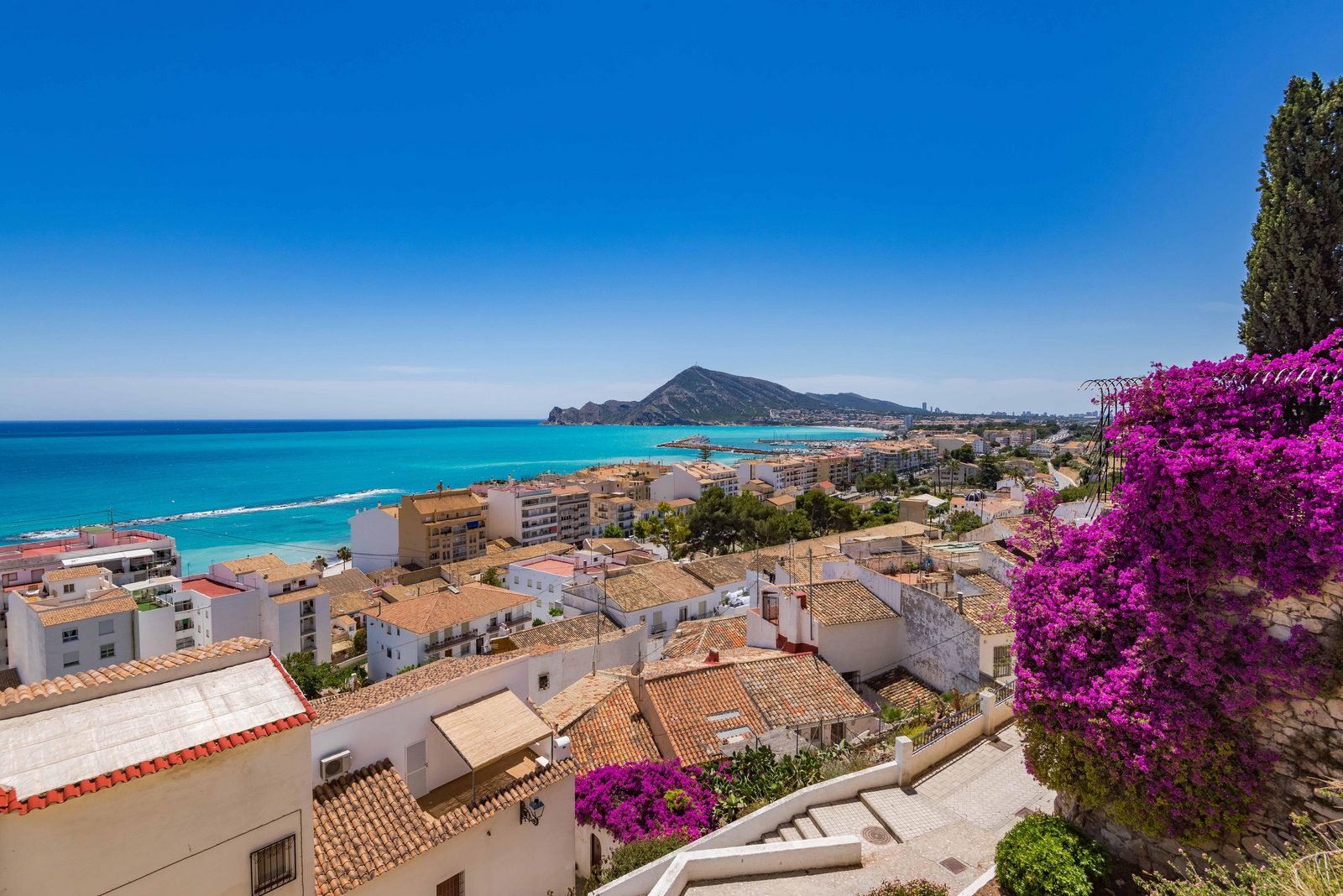 Vista sobre la bahía de Altea