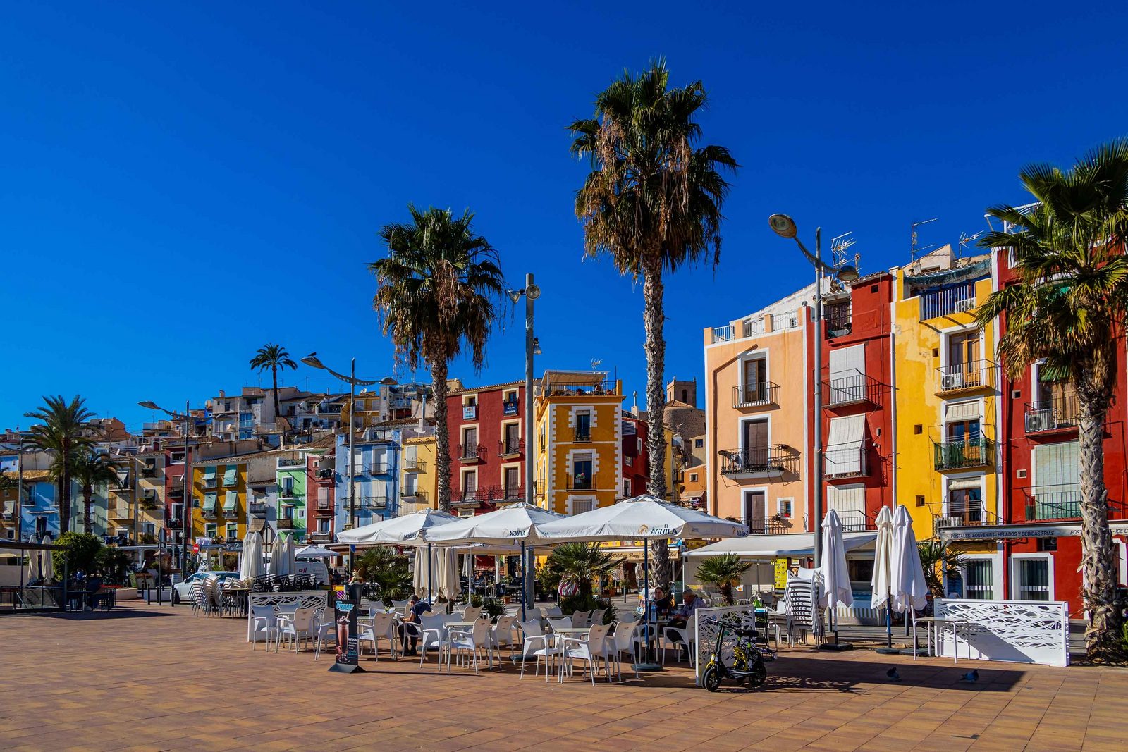 Casas coloridas de Villajoyosa