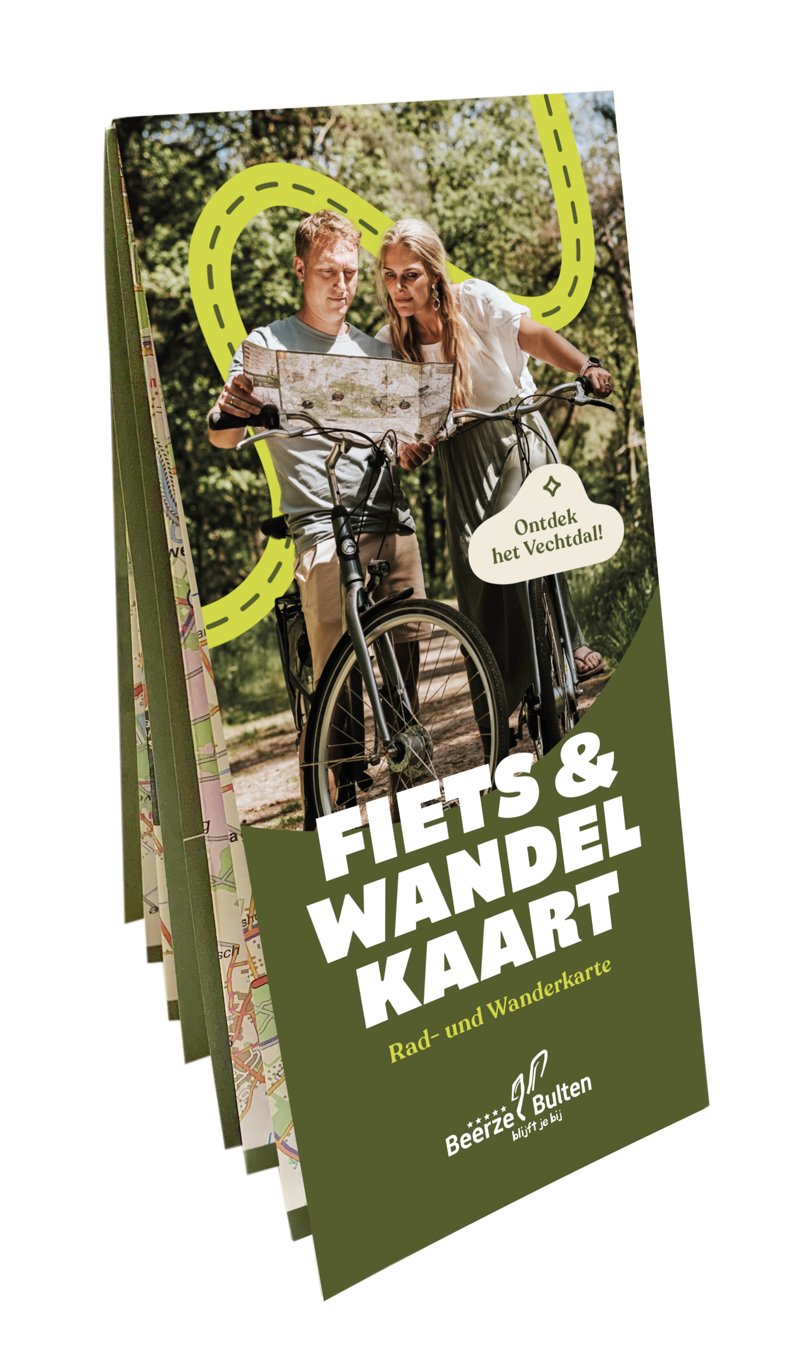 fiets-wandel kaart