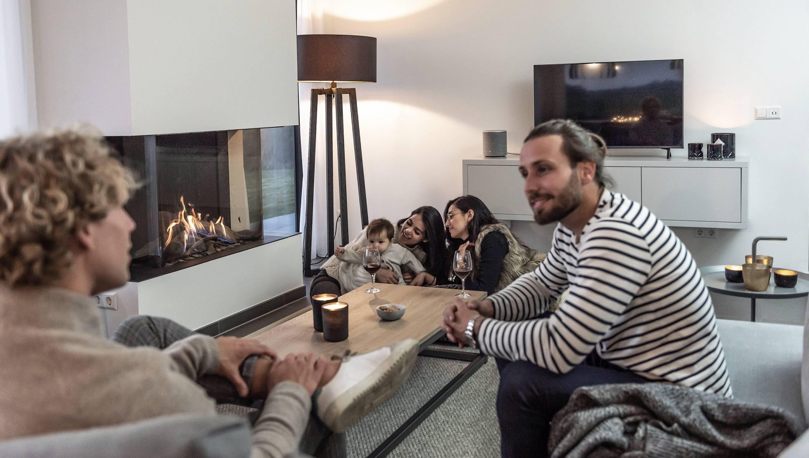 Romantic cottage with fireplace