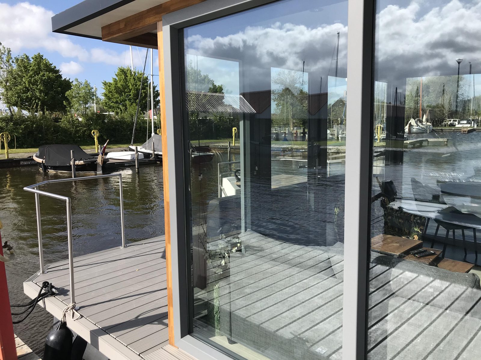 Rent a Houseboat or Safari Tent at Hoora Heeg in Friesland