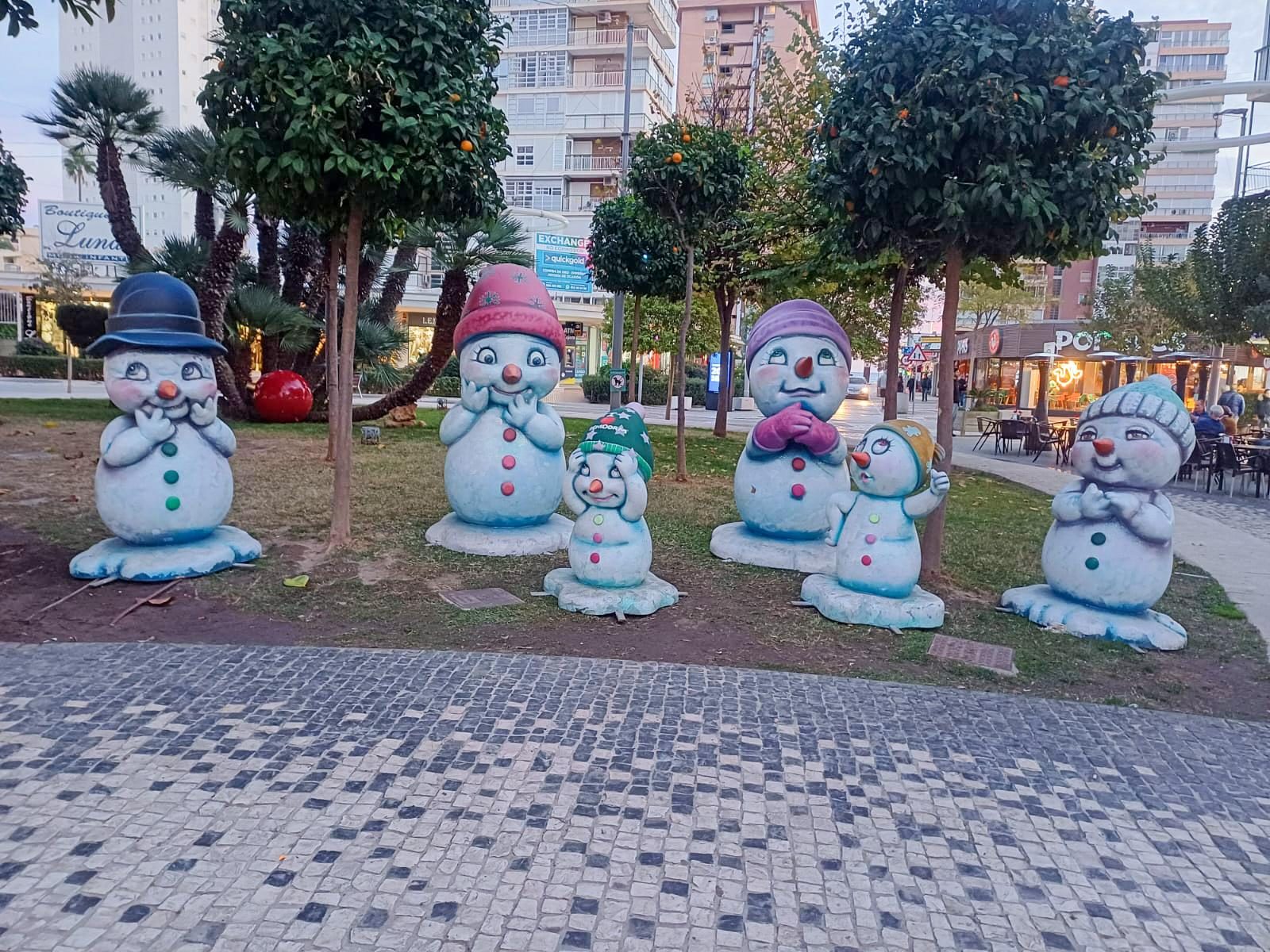 Kerststal in Benidorm