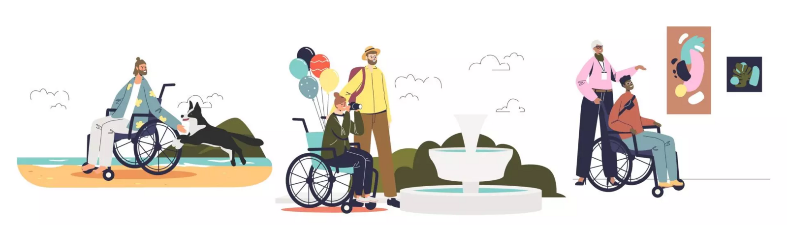 Des vacances pour personnes à besoins spécifiques