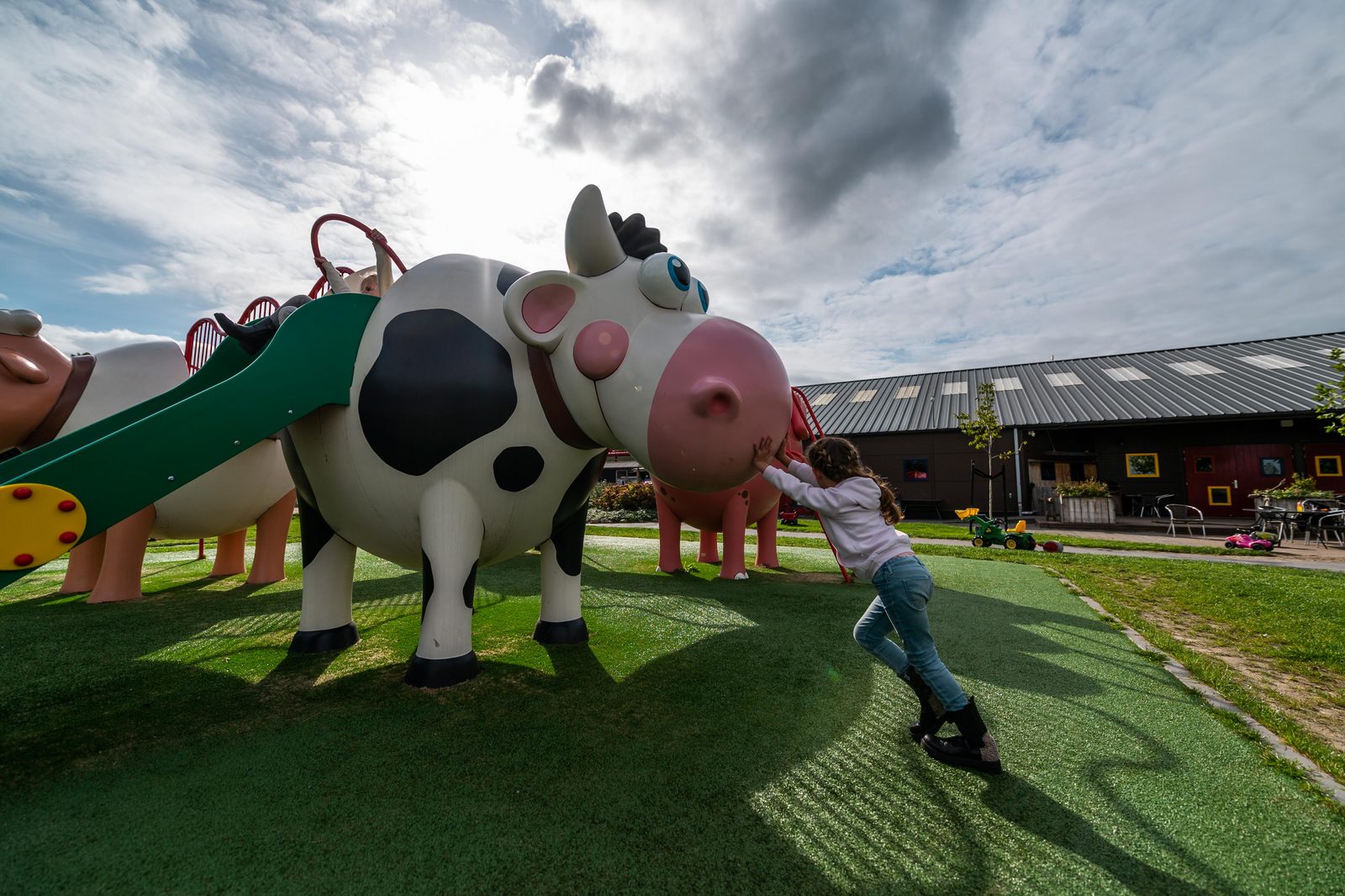 Speel- en ijsboerderij De Drentse Koe