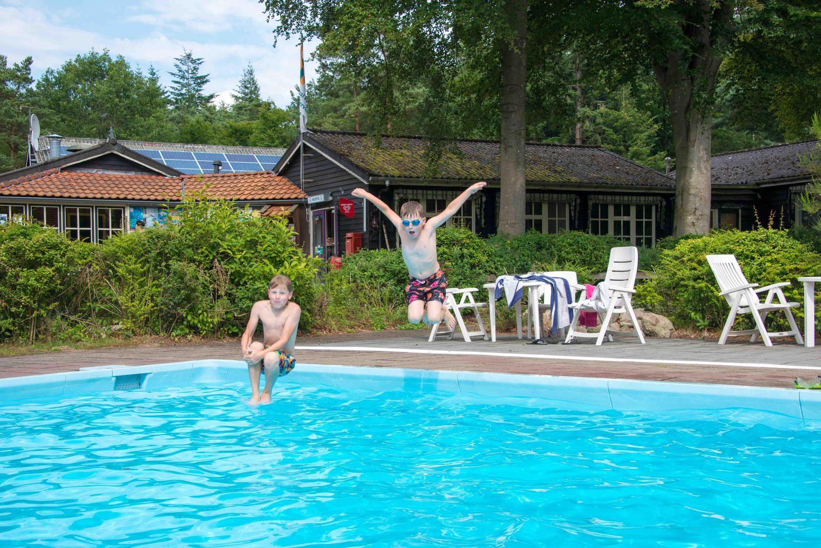 Vakantiepark Drenthe met buitenzwembad