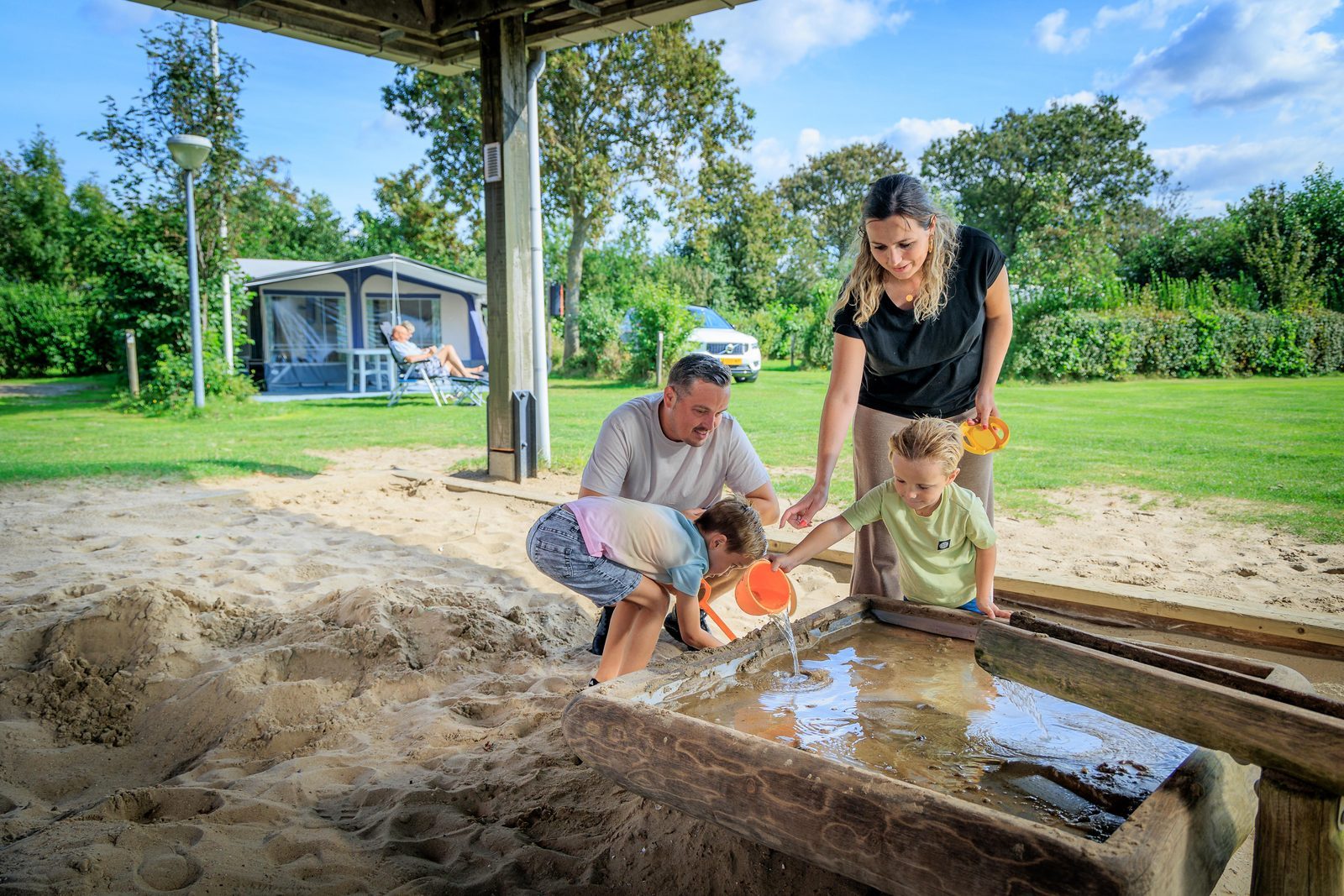 family camping zeeland