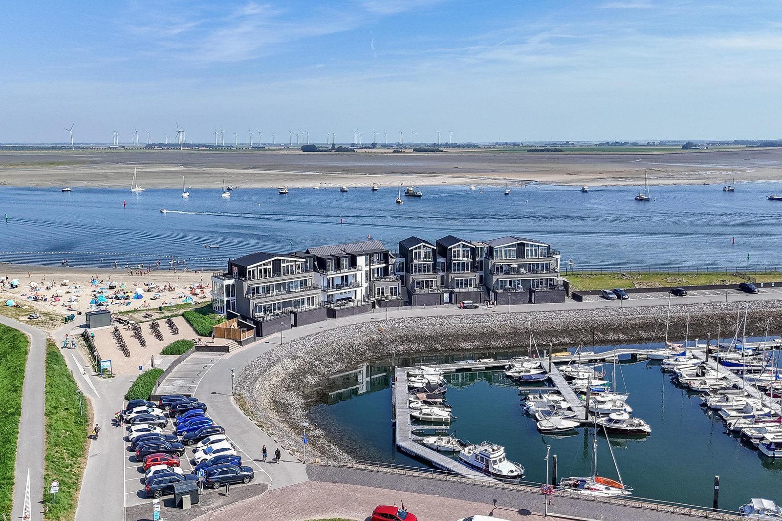 Appartement aan het water