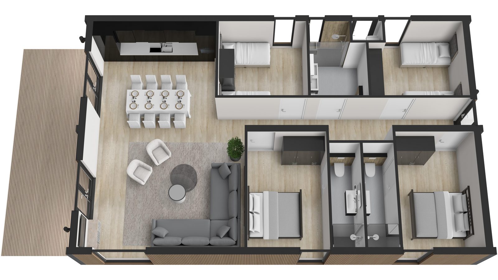 Bos Cube plattegrond