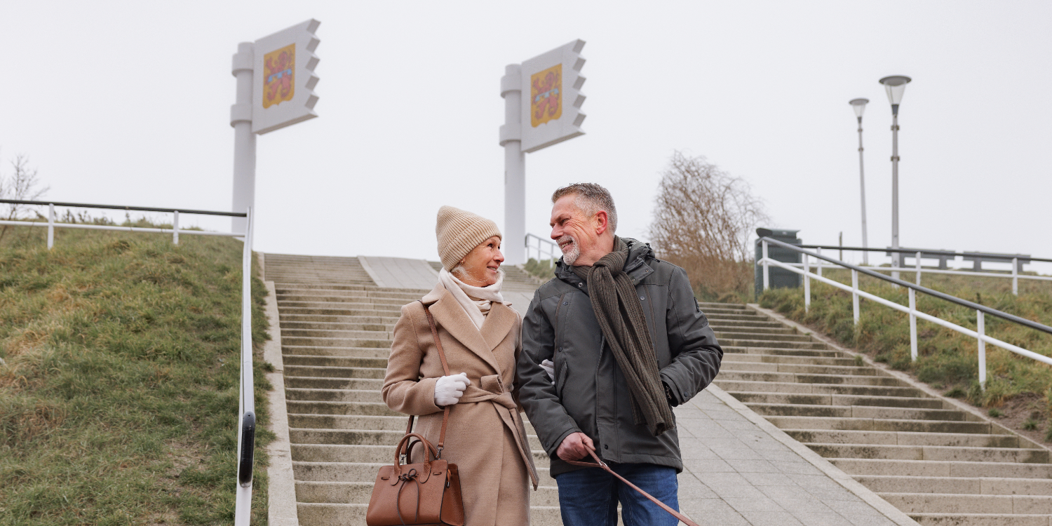 Romantisch overnachten aan zee