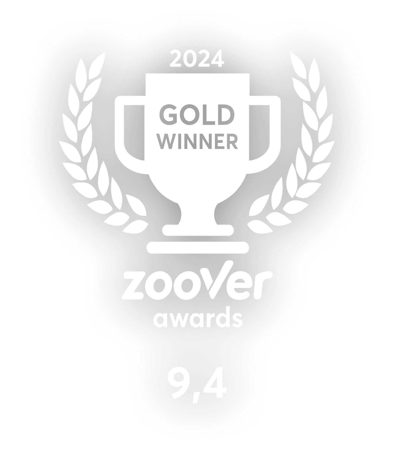 Zoover Award: Gold Award - 9.4