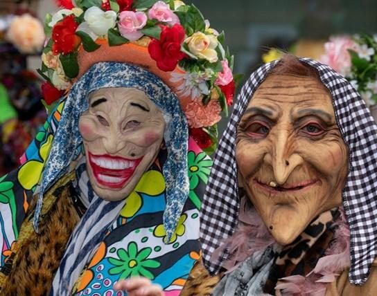 Foto van de carnavalstoet te Blankenberge