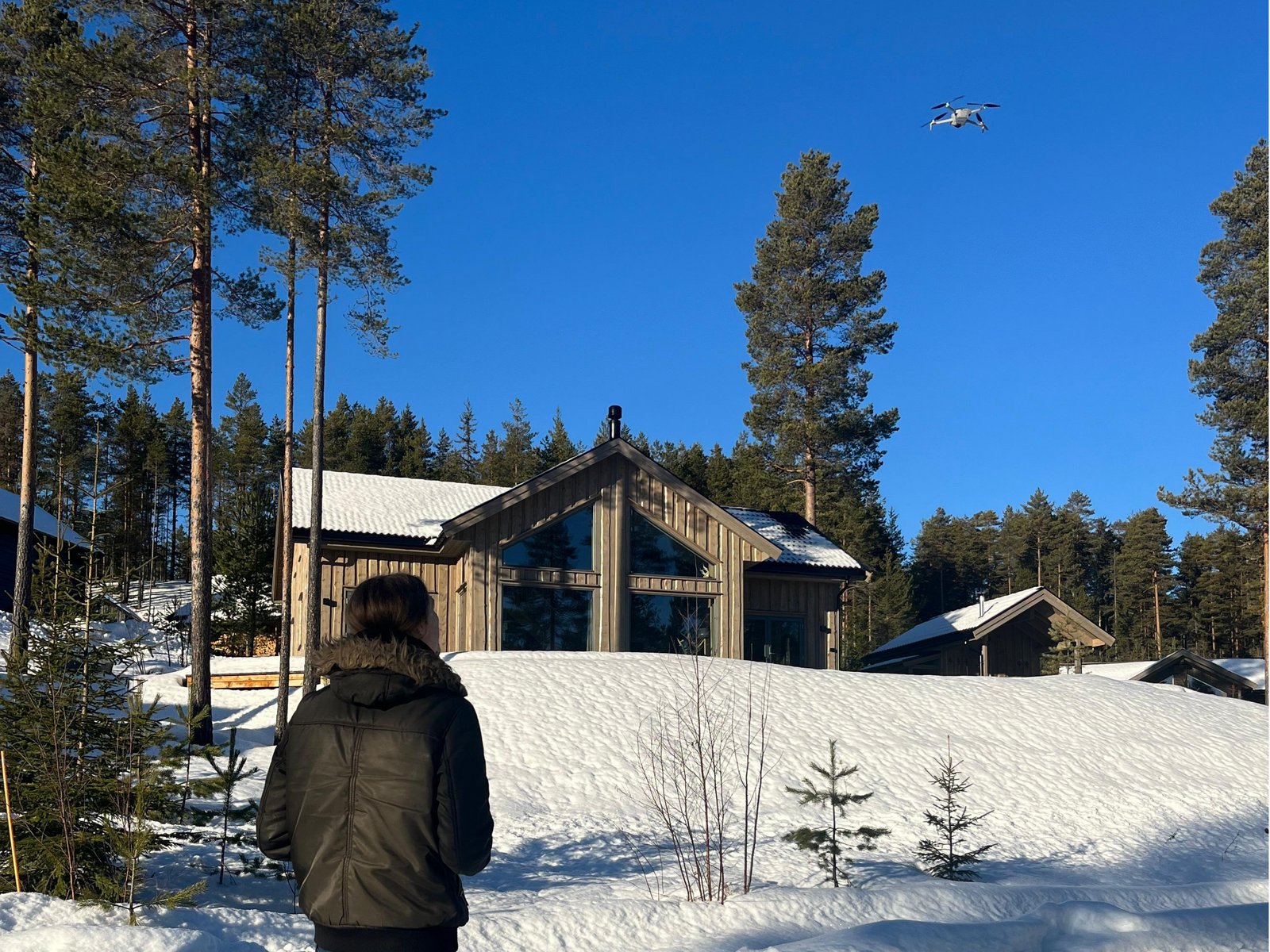 Dronebeelden vakantiewoning