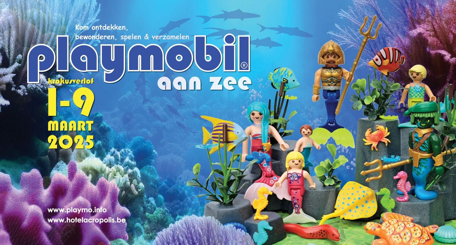 vertelt meer over playmobiel aan zee