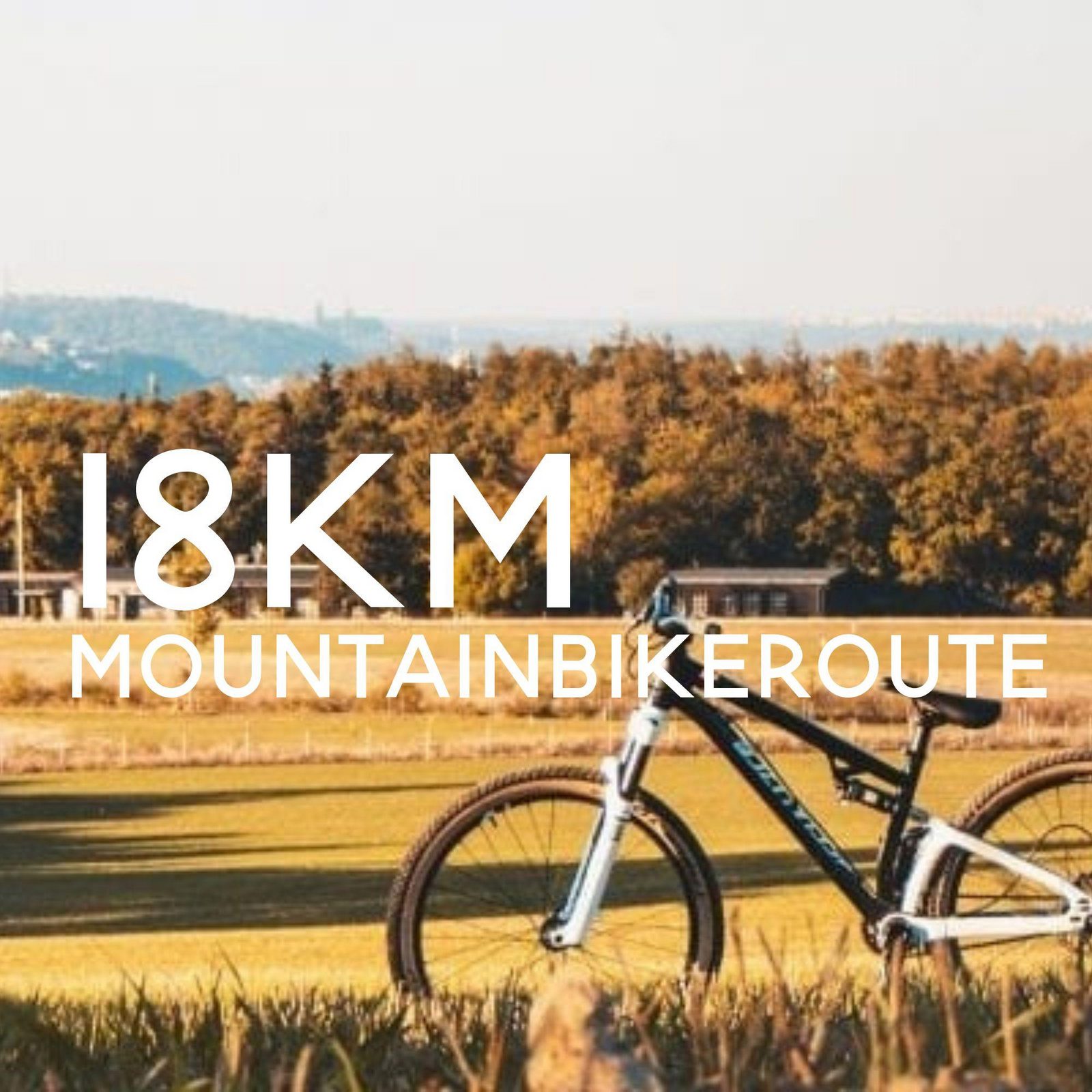 18 km mountainbikeroute