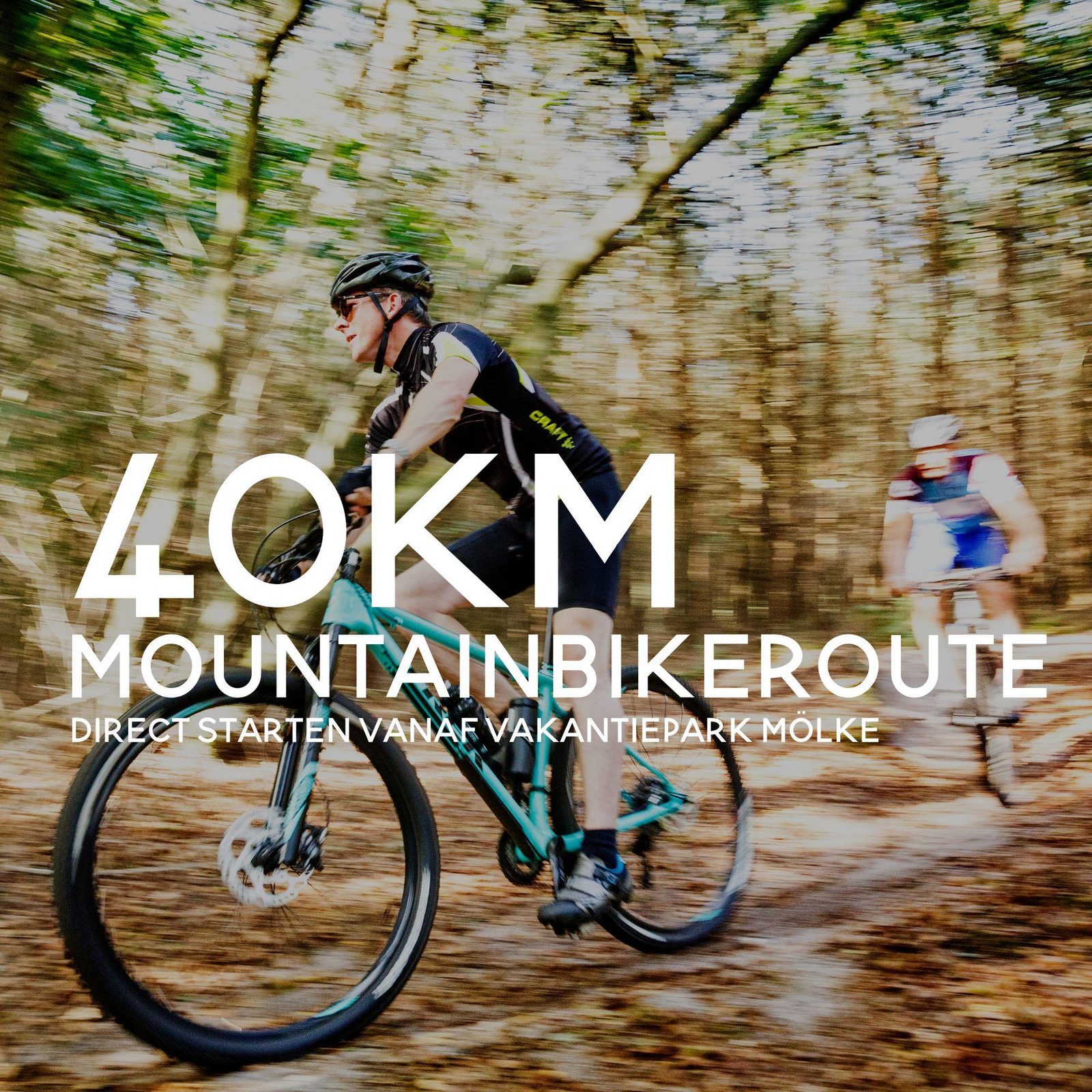 40 km mountainbikeroute