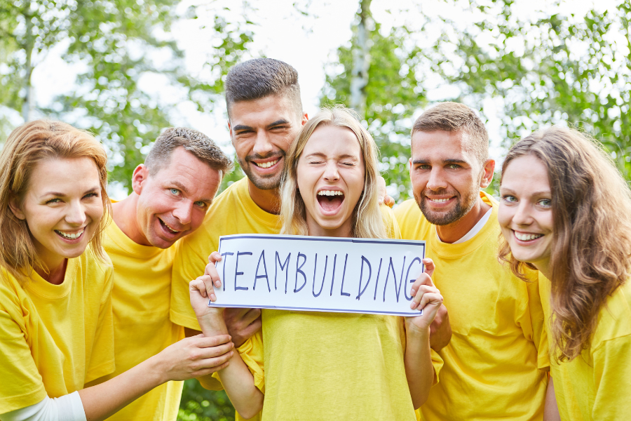Teambuilding aan zee