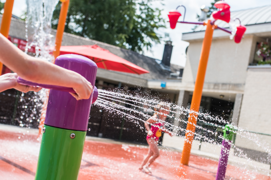 Spraypark Camping Het Veen