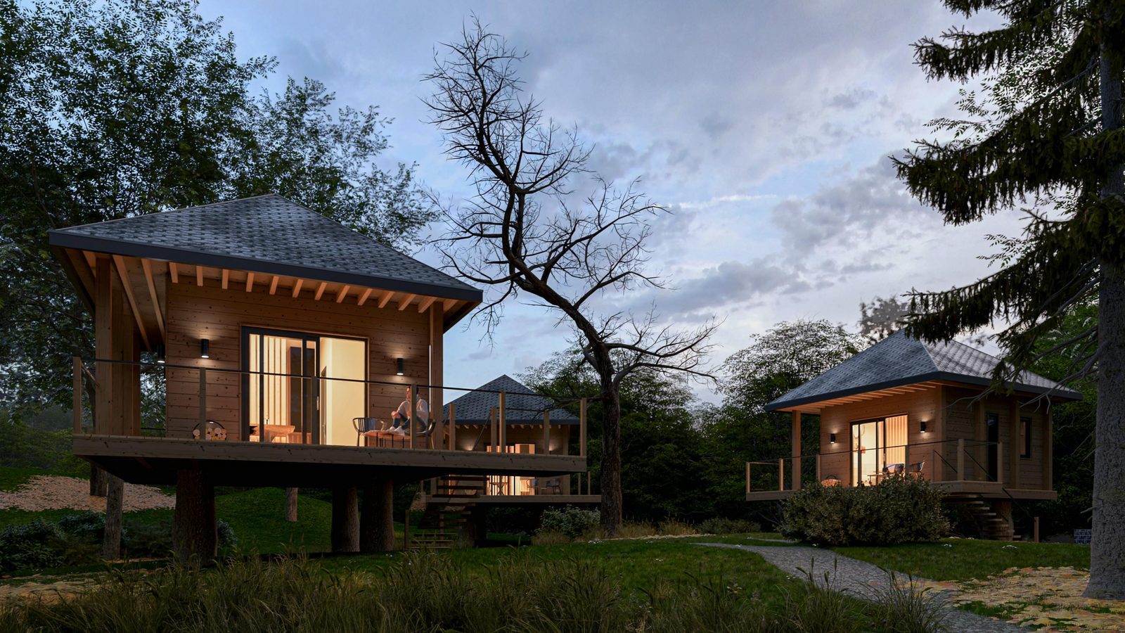 Tiny Lodge - 4 personen