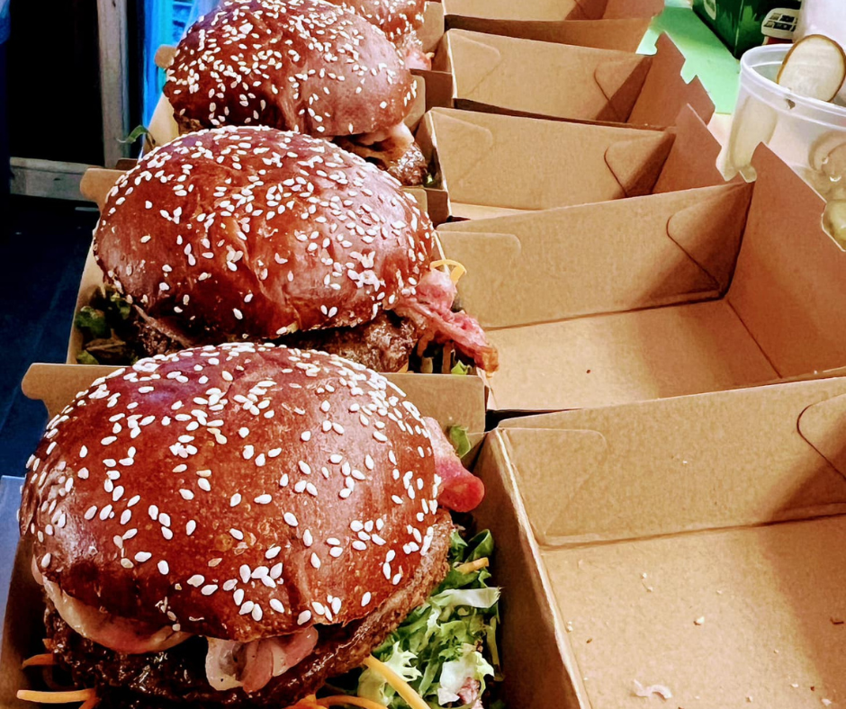 Hamburgers frituur senta