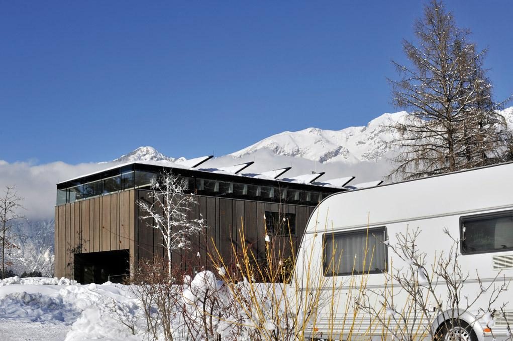 Wintercamping am Dauerstellplatz