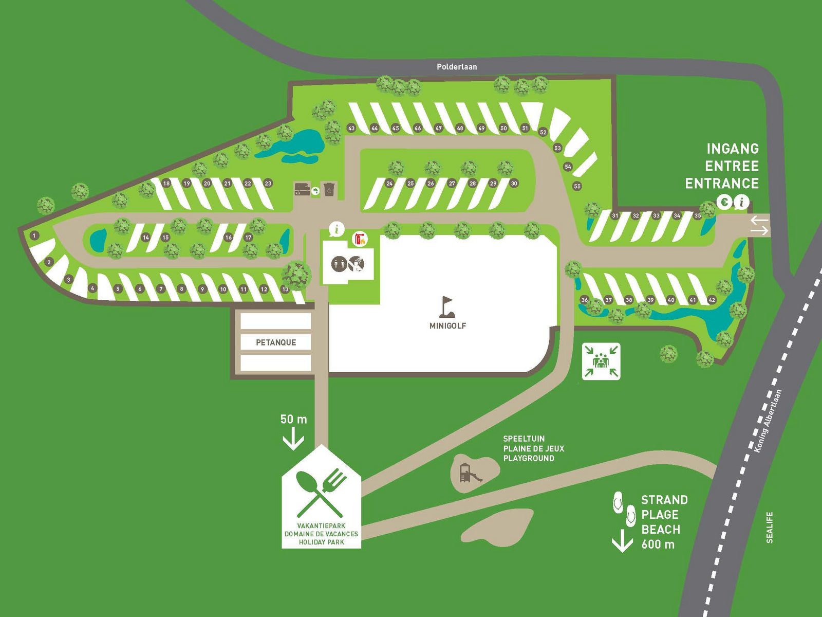Plan Camperpark Blankenberge